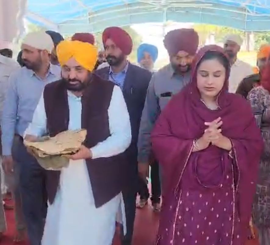 ਪੰਜਾਬ ‘ਚ ‘ਆਪ’ ਸਰਕਾਰ ਦੇ ਅੱਜ 2 ਸਾਲ ਹੋਏ ਪੂਰੇ, CM ਮਾਨ ਨੇ ਮੋਹਾਲੀ ਦੇ ਗੁਰਦੁਆਰਾ ਅੰਬ ਸਾਹਿਬ ਟੇਕਿਆ ਮੱਥਾ