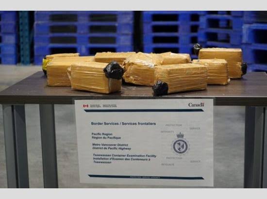 CBSA ਦੀ ਵੱਡੀ ਕਾਰਵਾਈ, $194M ਮੁੱਲ ਦੇ drugs ਕੀਤੇ ਜ਼ਬਤ