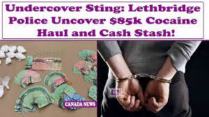 Lethbridge Police Uncover $85k Cocaine Haul and Cash Stash!