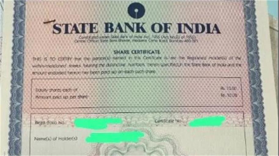 1994 ‘ਚ ਆਪਣੇ ਦਾਦਾ ਜੀ ਦੁਆਰਾ ਸਿਰਫ 500 ਰੁਪਏ ‘ਚ ਖਰੀਦੇ ਗਏ SBI ਦੇ ਸ਼ੇਅਰਾਂ ਦੀ ਕੀਮਤ ਦੇਖ ਕੇ ਪੋਤਾ ਰਹਿ ਗਿਆ ਹੈਰਾਨ