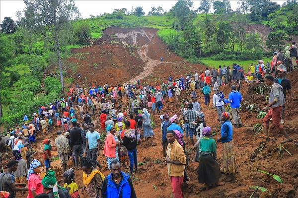 Ethiopia ਵਿੱਚ ਦੋ ਜ਼ਮੀਨ Landslides ਕਾਰਨ 229 ਲੋਕਾਂ ਦੀ ਮੌਤ