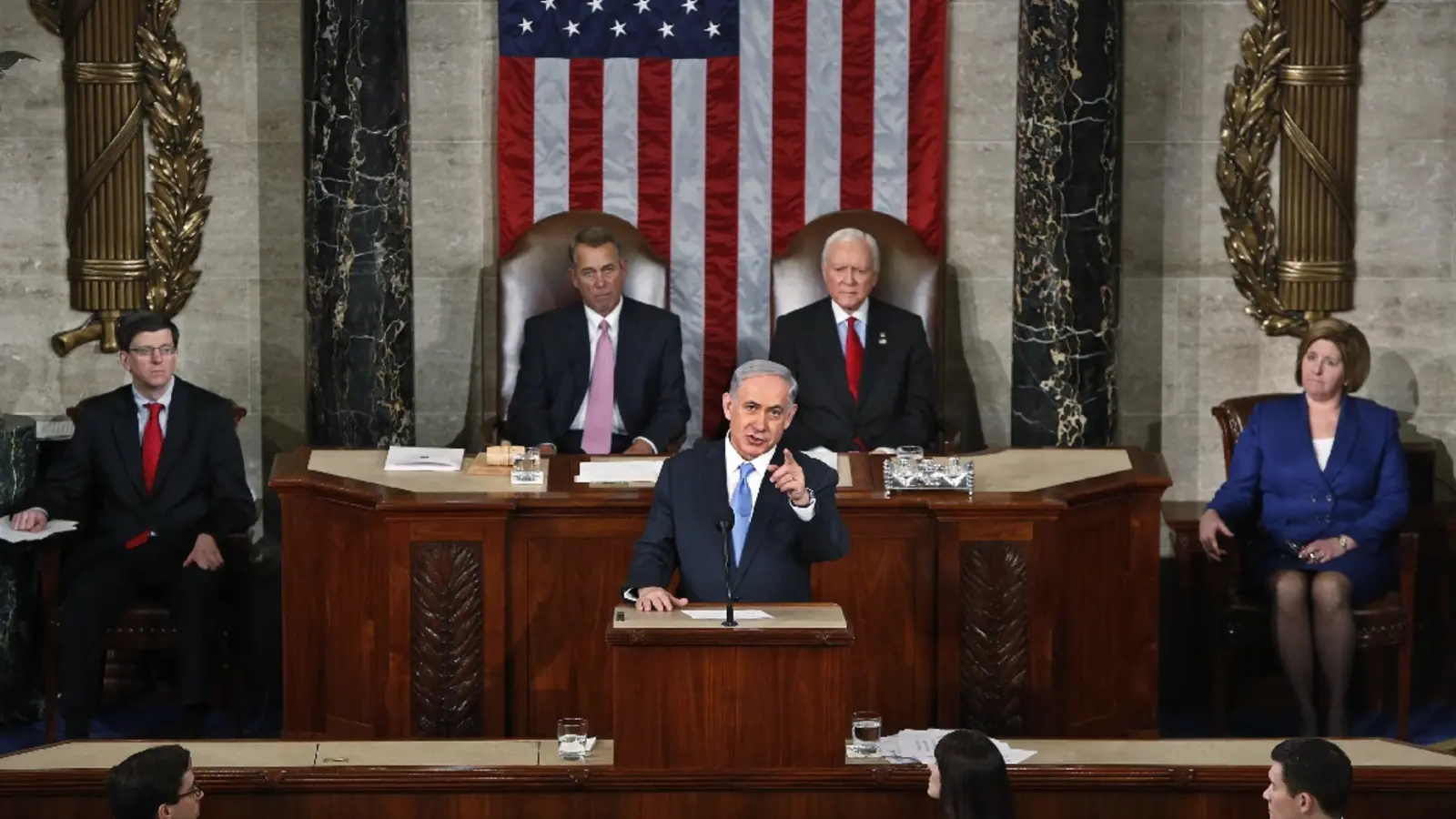 US Congress ਵਿੱਚ Netanyahu ਦੀ speech ਤੋਂ ਬਾਅਦ Washington ਵਿੱਚ ਹੋਇਆ ਵਿਰੋਧ ਪ੍ਰਦਰਸ਼ਨ