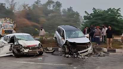 ਕੀਰਤਪੁਰ ‘ਚ ਦਰਦਨਾਕ ਹਾਦਸਾ: SUV ਅਤੇ ਟੈਕਸੀ ਦੀ ਜ਼ਬਰਦਸਤ ਟੱਕਰ