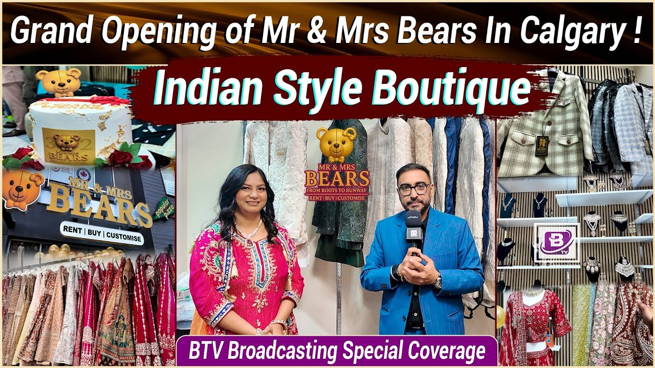 Grand Opening of Mr & Mrs Bears In Calgary