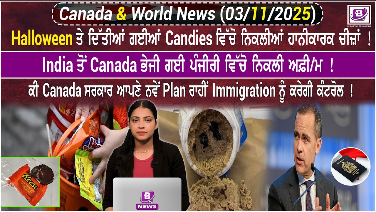Canada & World News (3 Nov 2025)