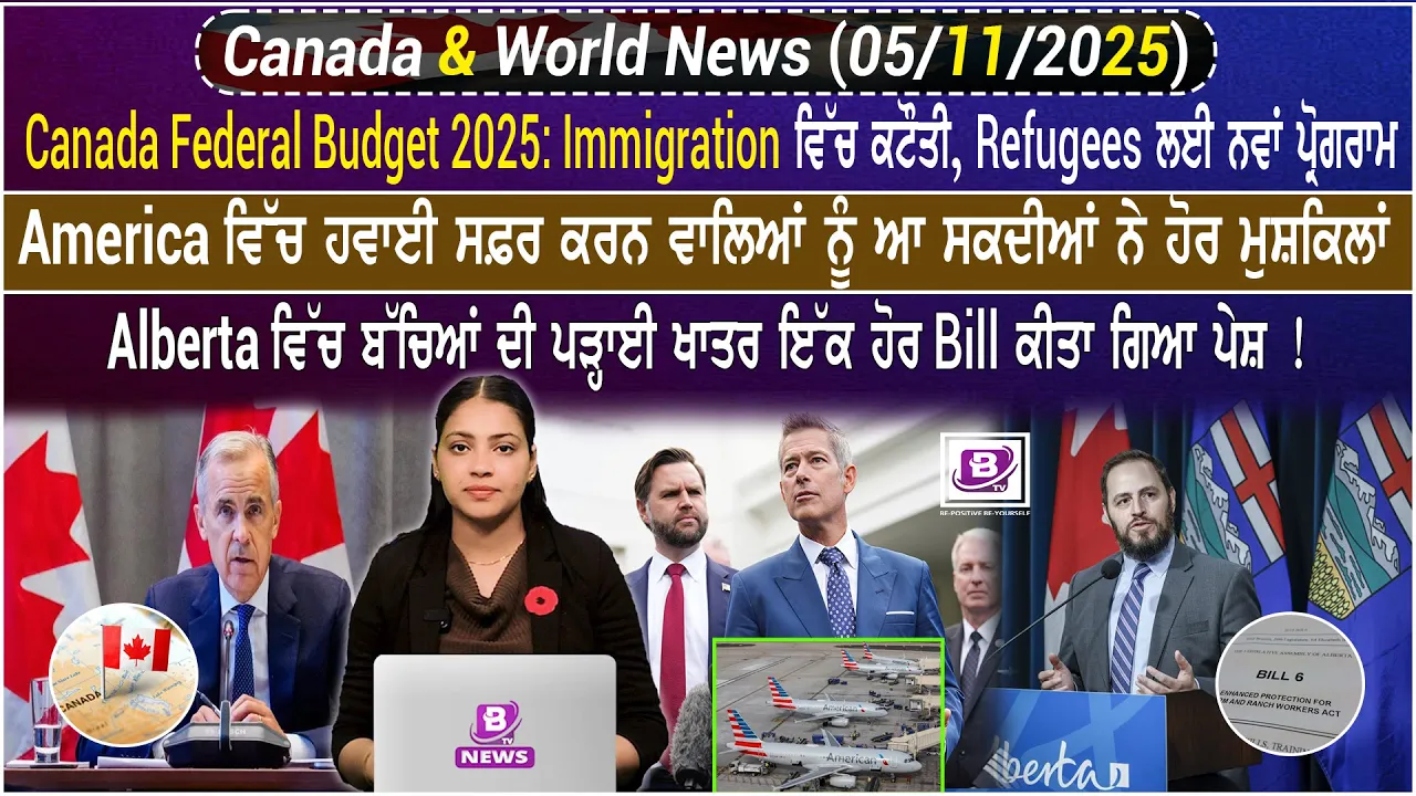Canada & World News (5 Nov 2025)