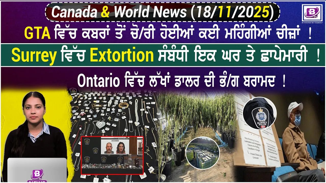 Canada and World News (18 Nov 2025)