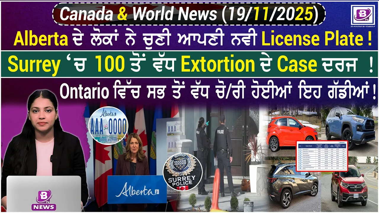 Canada and World News (19 Nov 2025)