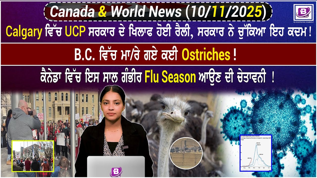 Canada & World News (10 Nov 2025)