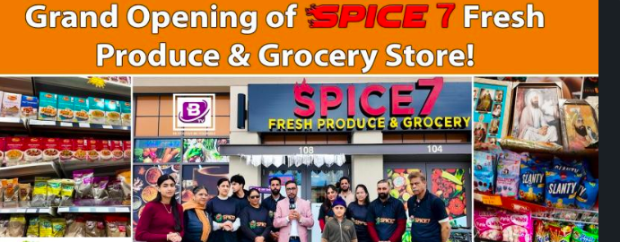 Grand Opening of Spice 7 Fresh Produce & Grocery Store!